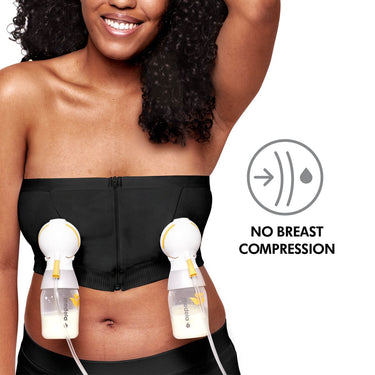 Medela Hands-Free Pumping Bustier Black
